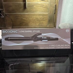 Bio Ionic 1" Pro Curling Iron - Black